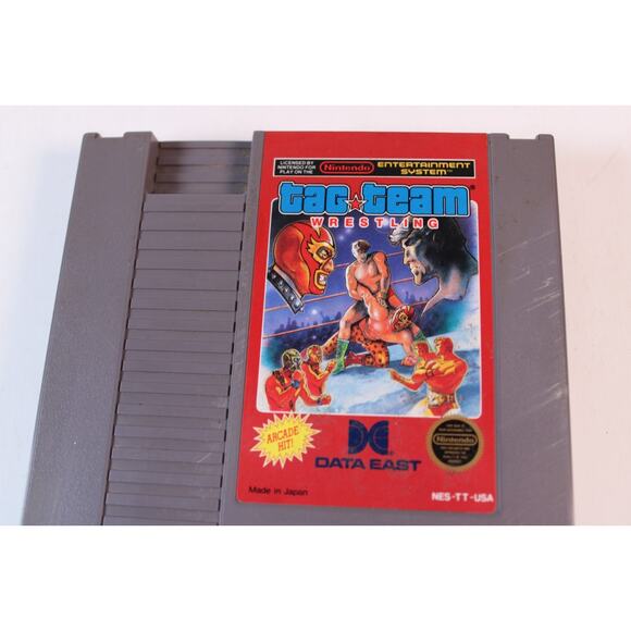 Tag Team Wrestling (Nintendo NES) Authentic, game cart only, tested/works - Picture 7 of 8